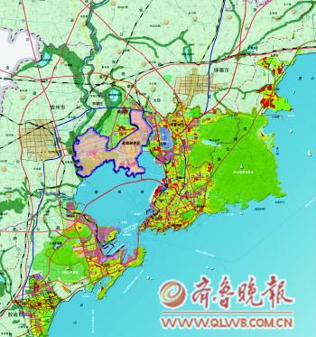 红岛济区规划正式出炉,含青岛高新区,青岛出口加工区及城阳区两