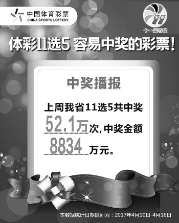11选5乐选买法成夺金利器滨州彩民喜获乐选