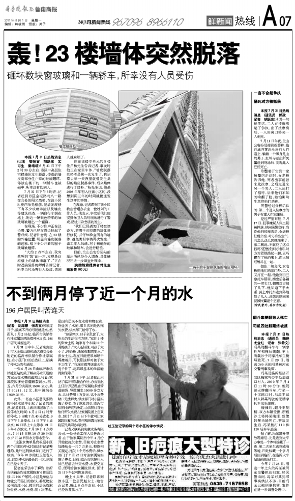 鲁南商报·热线