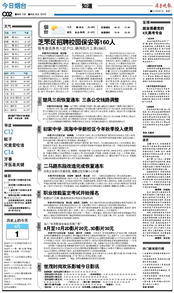 今日烟台·知道