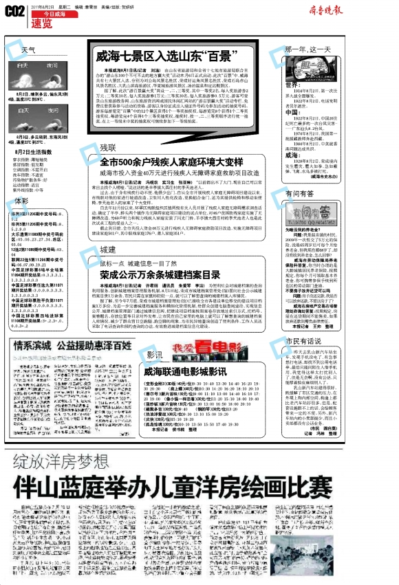 今日威海·速览